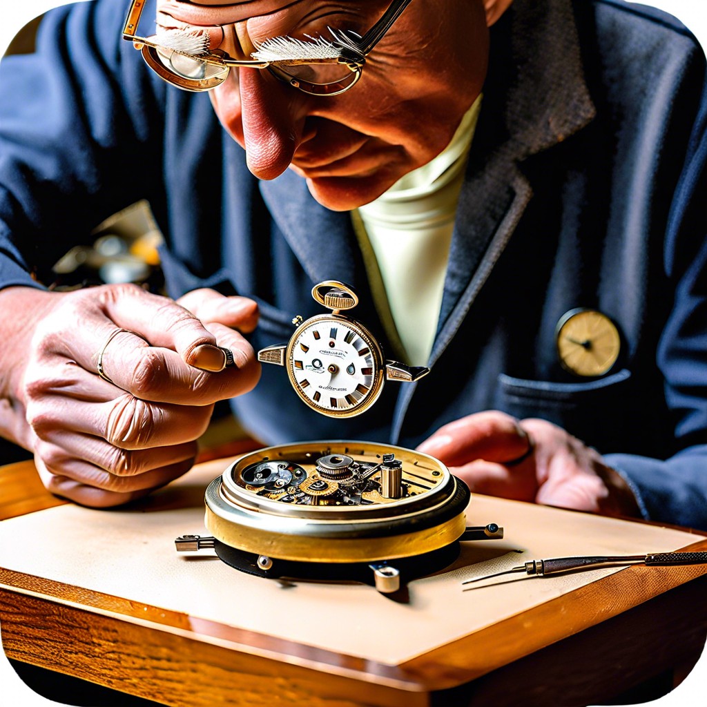 restoration workshop host sessions teaching how to restore old omega constellation watches