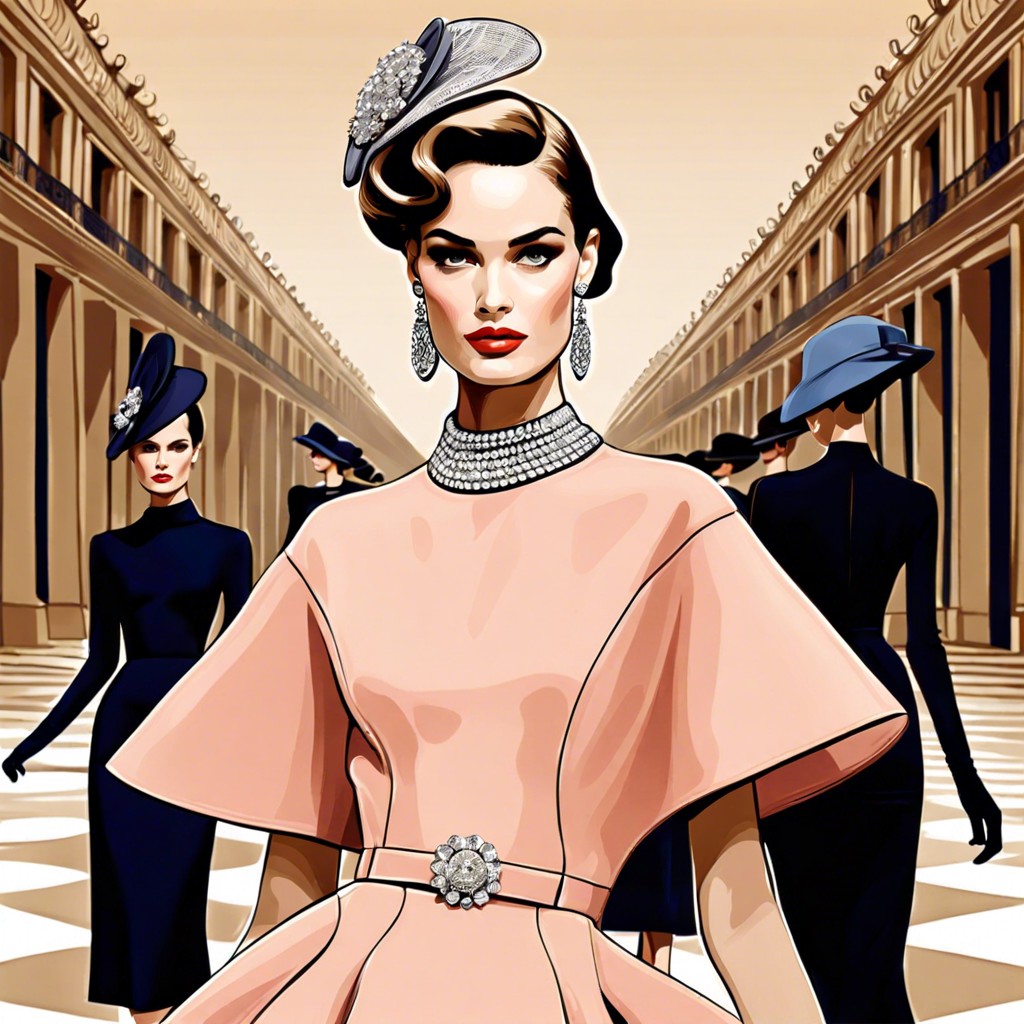 screen vintage dior ads and fashion shows