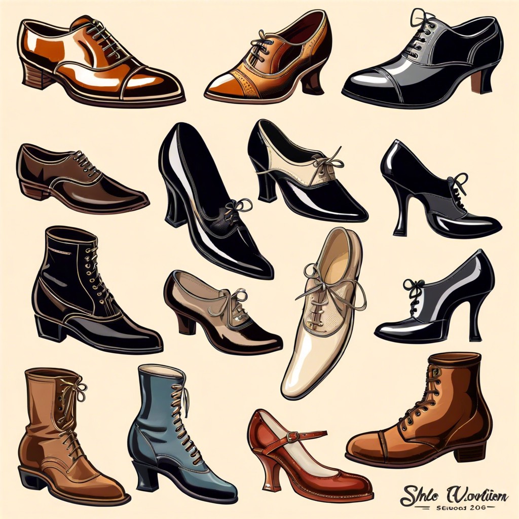 the influence of historical events on shoe design
