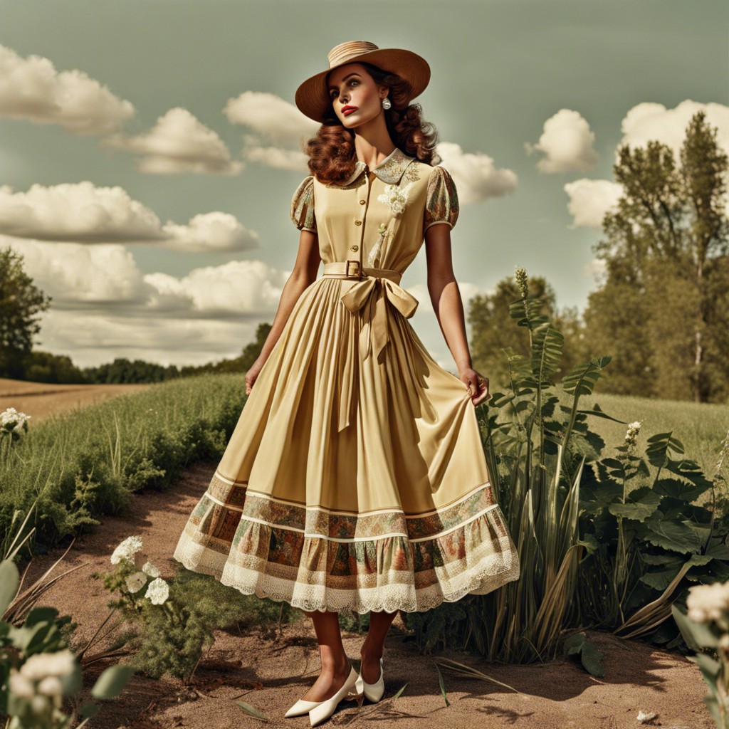 the role of vintage dresses in sustainable fashion
