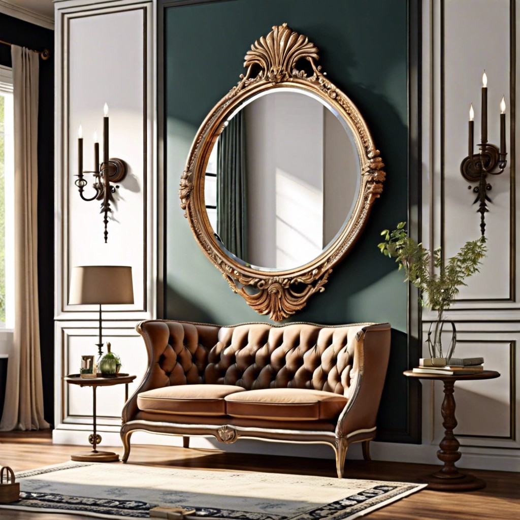 the role of vintage mirrors in interior design