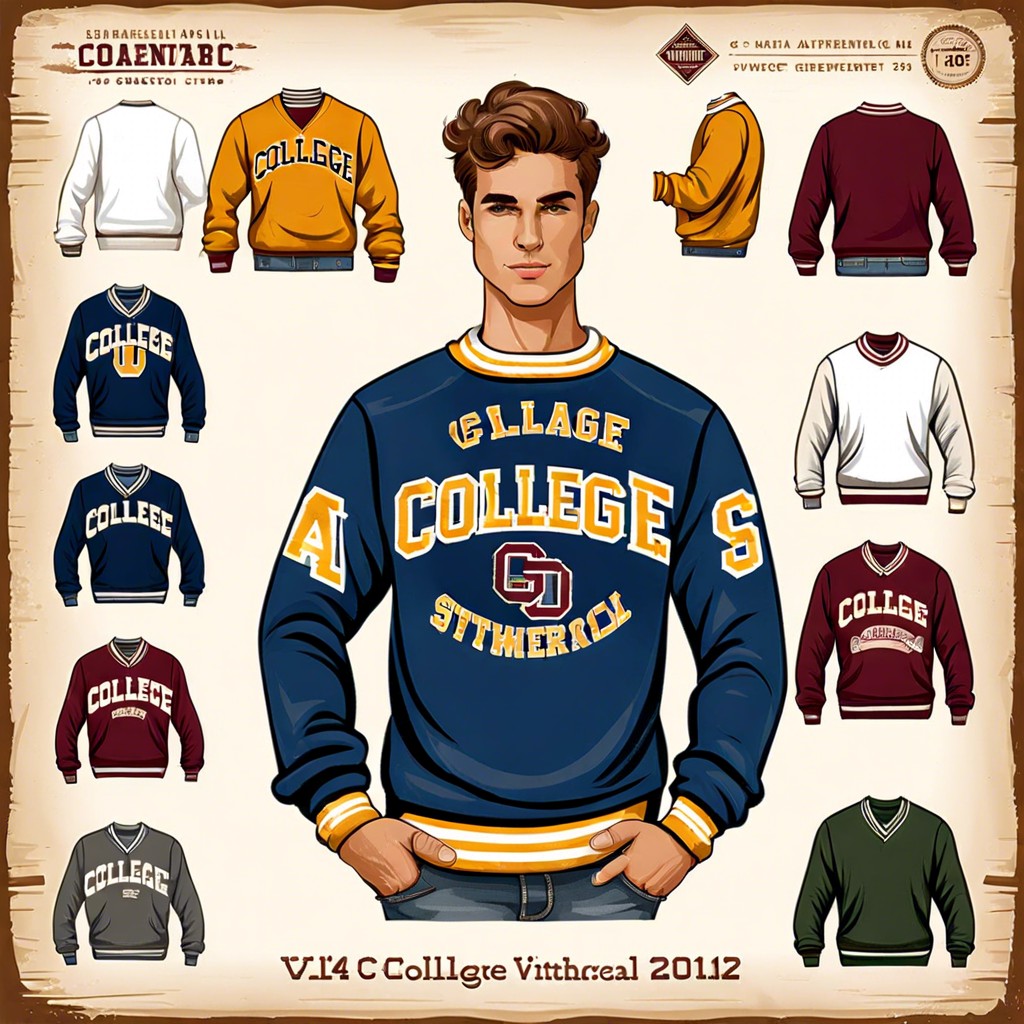 tips for authenticating vintage college sweatshirts