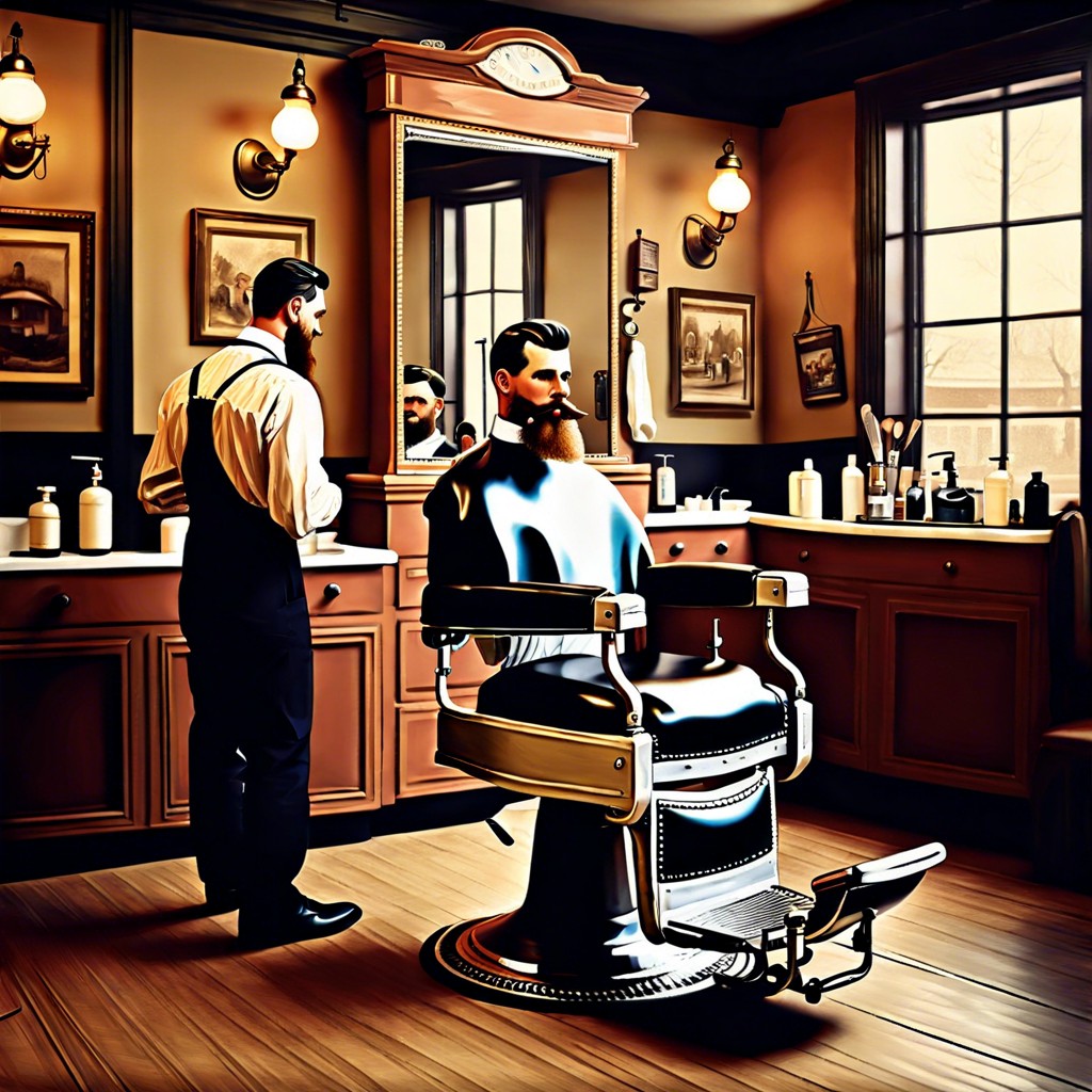 turn of the century barber shop