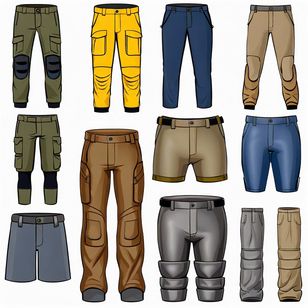 types of weatherproof pants