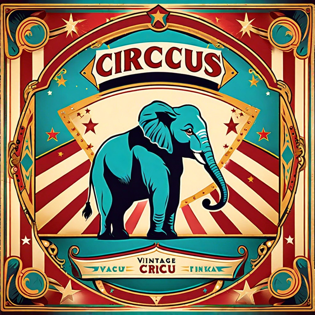 vintage circus posters