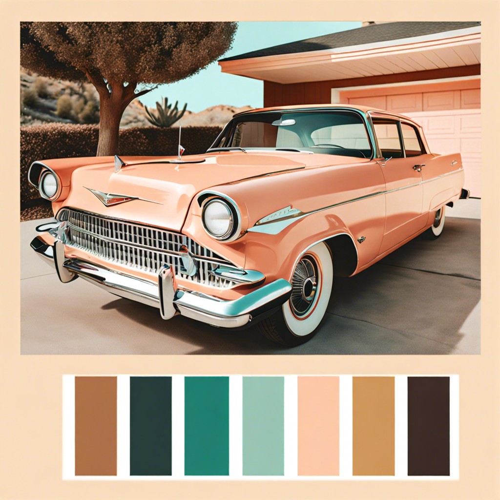 vintage color palettes for throwback branding