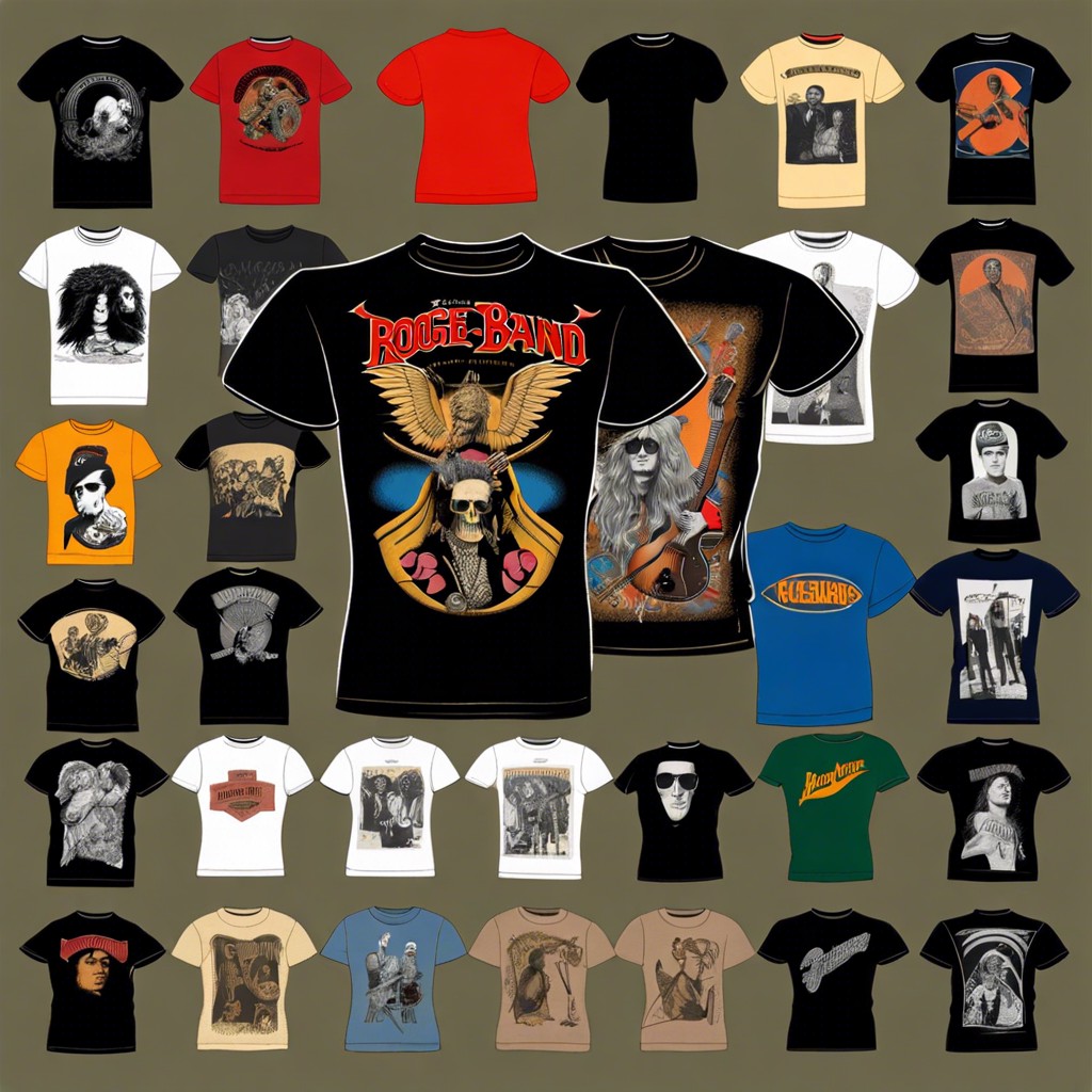 where to find vintage band tees