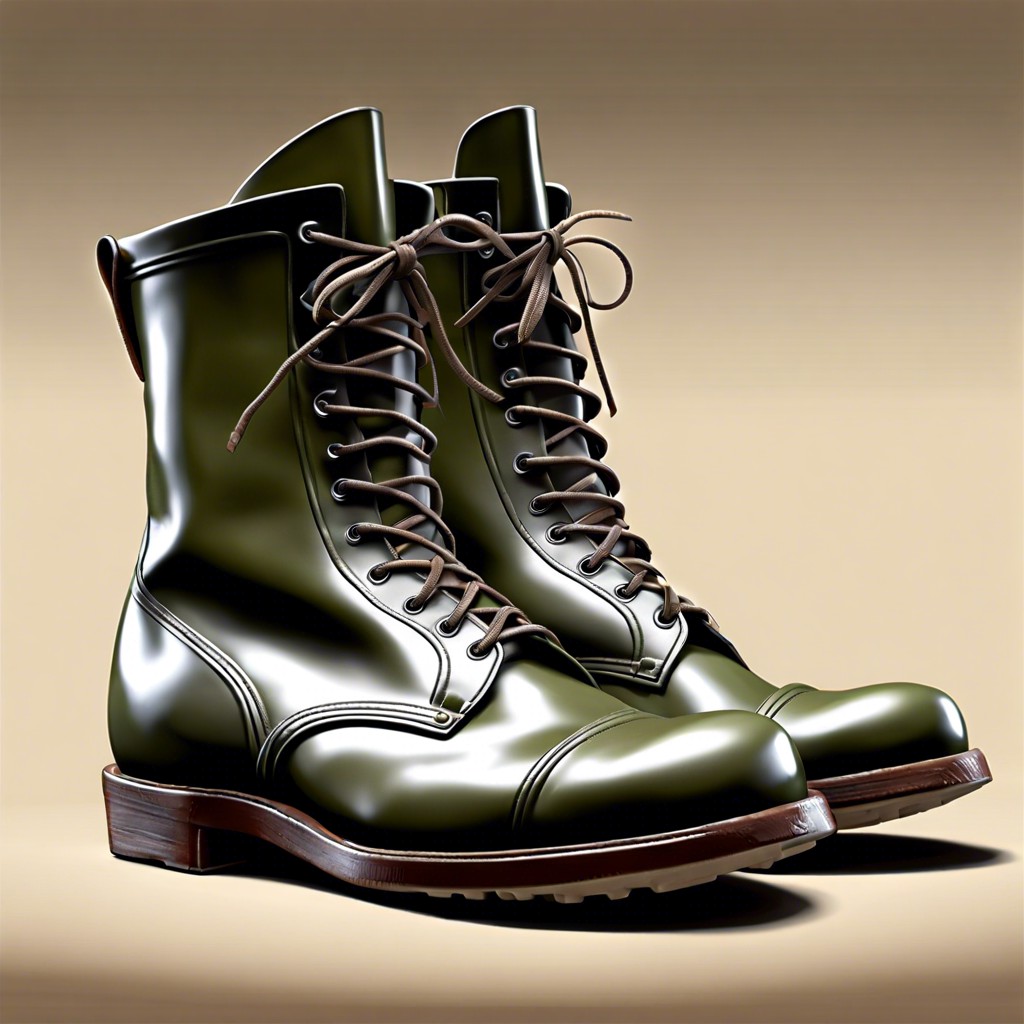 wwii era military combat boots