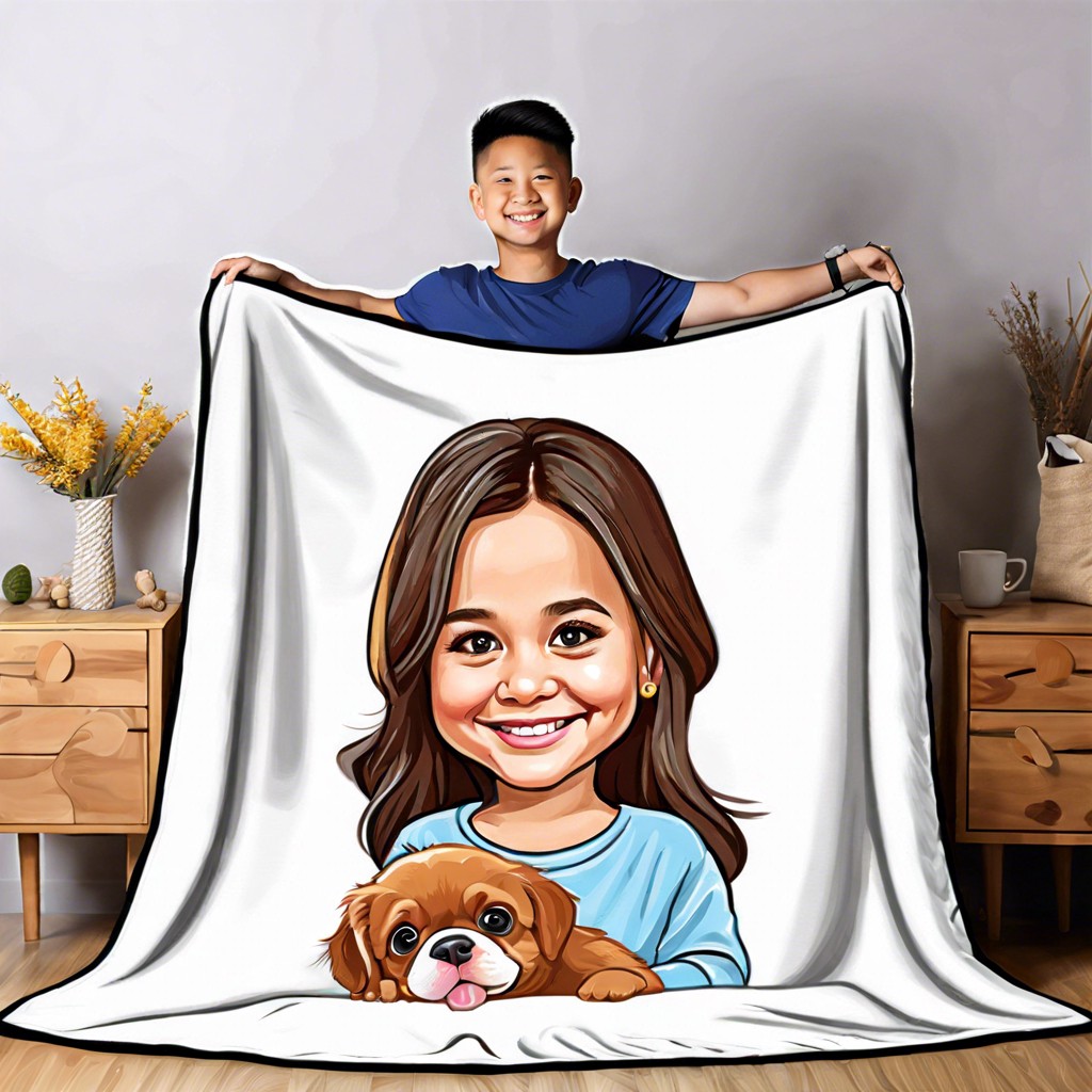 comparison to standard blanket sizes