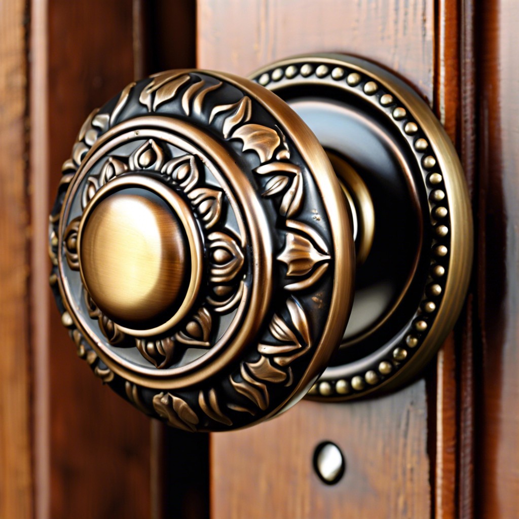 reclaimed bronze knobs