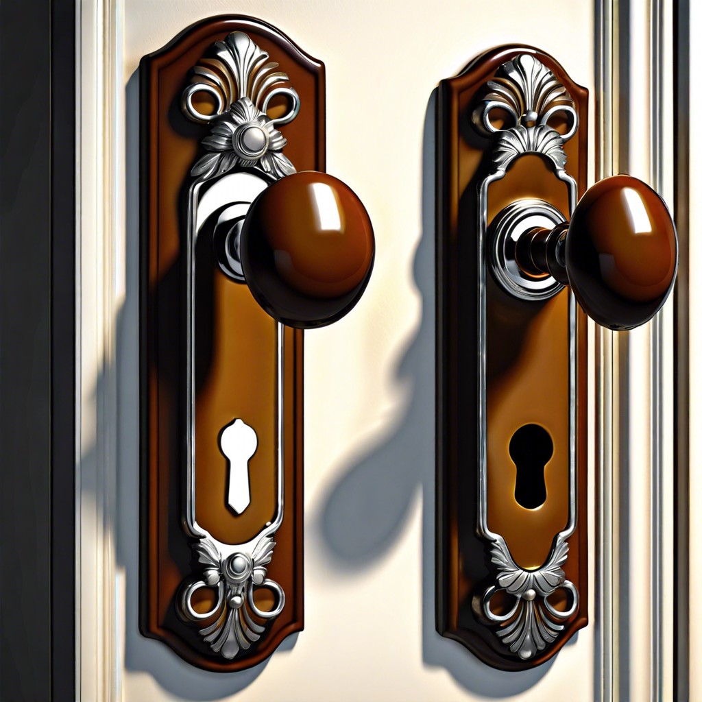 retro bakelite handles