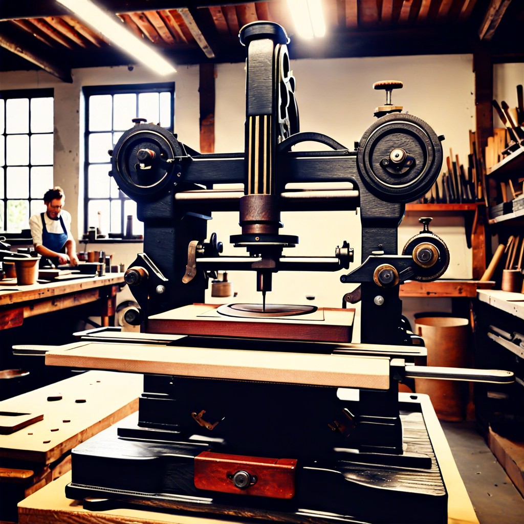 vintage letterpress workshops