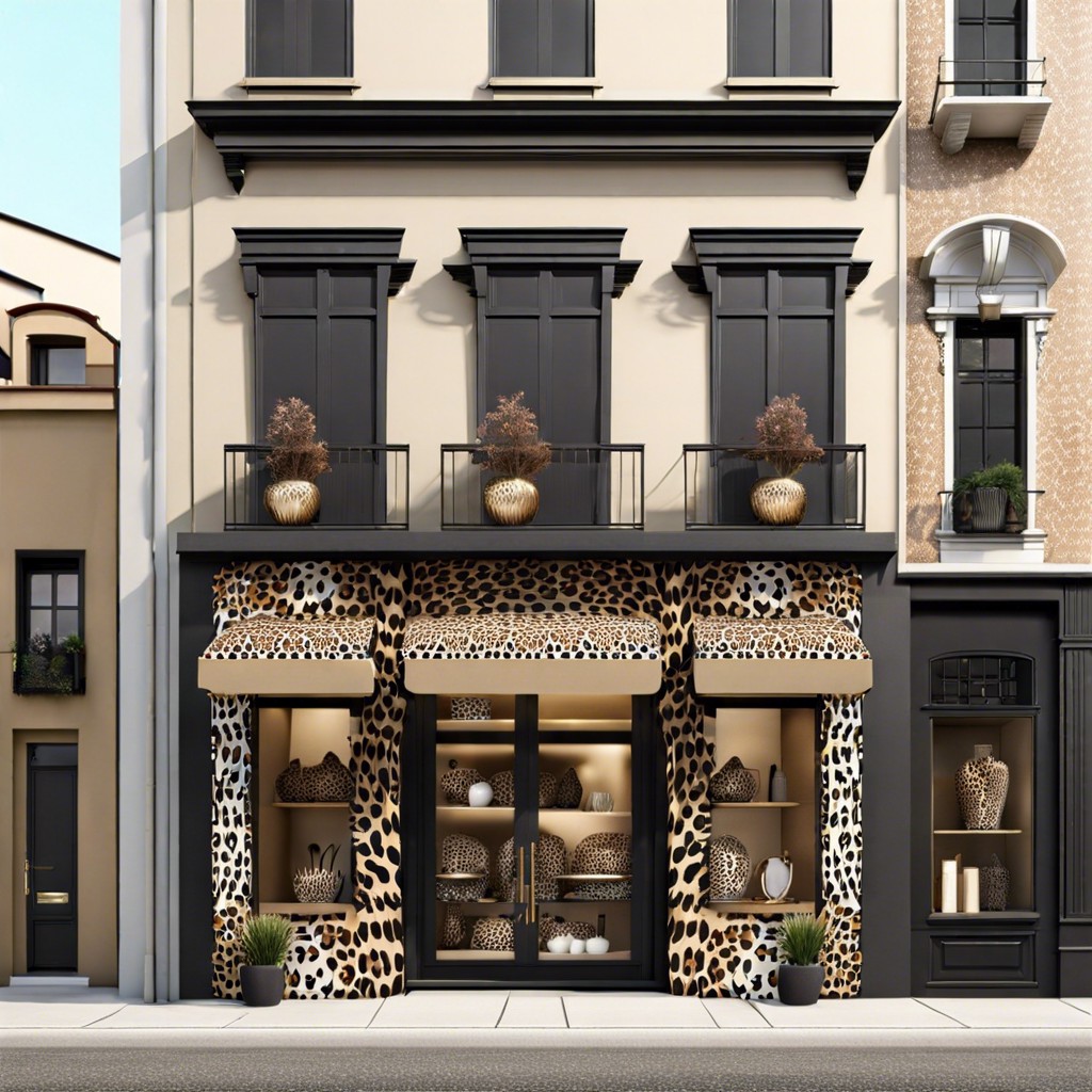 leopard print home decor store