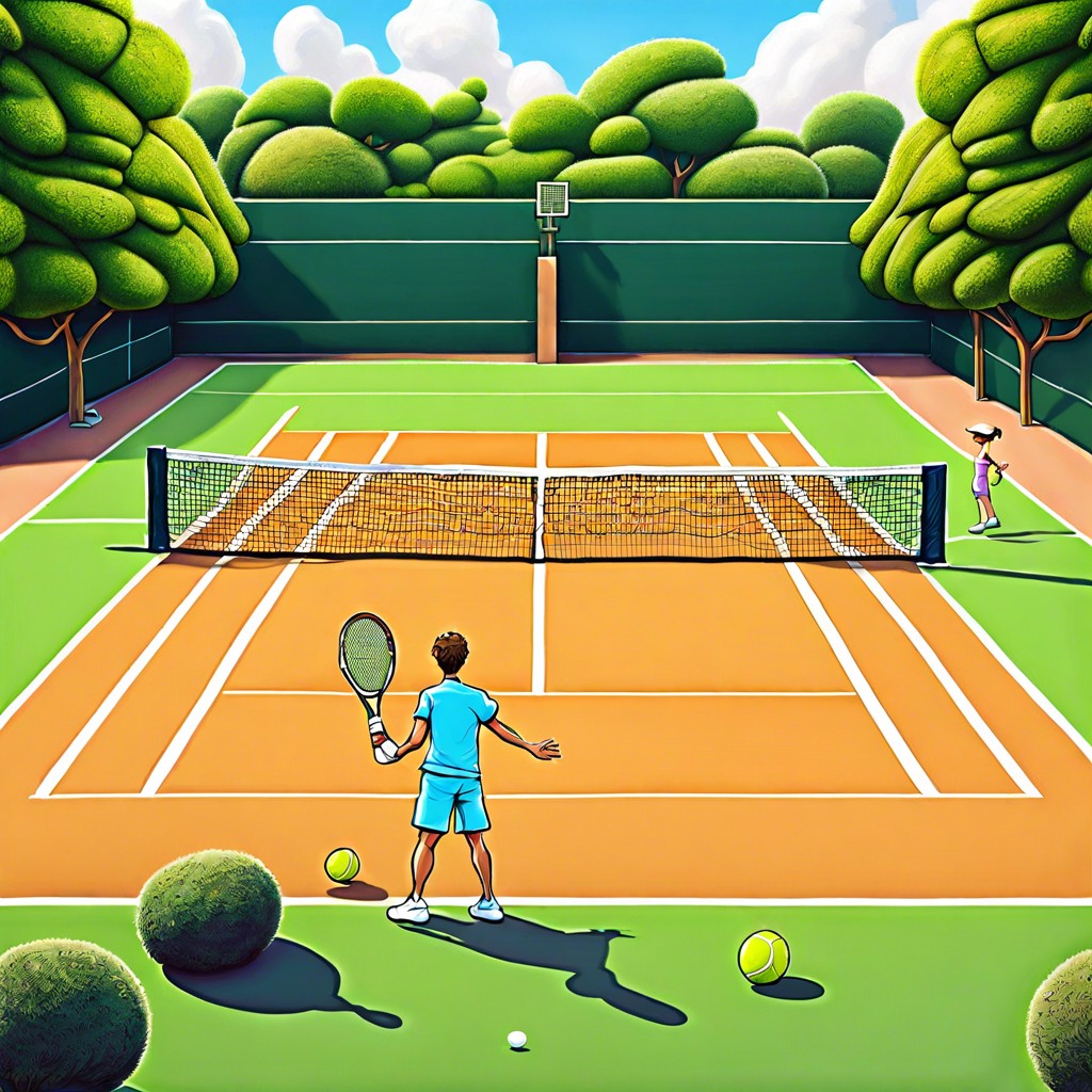 tennis court dimensions