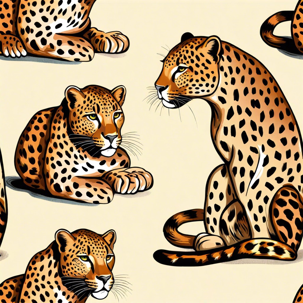 throwback leopard print fabrics